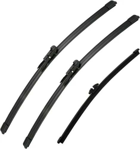 Miniatura 19 de 3 limpiaparabrisas para Jeep Wangler 2007-2017, Jeep Wrangler JK 2008-2018, equipo original de alta calidad para todo tipo de clima, 15 pulgadas, 15