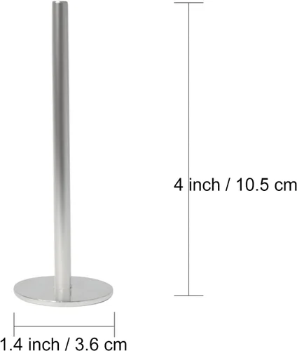 Miniatura 5 de Núcleo de calentamiento para pastel de acero inoxidable, 4 pulgadas