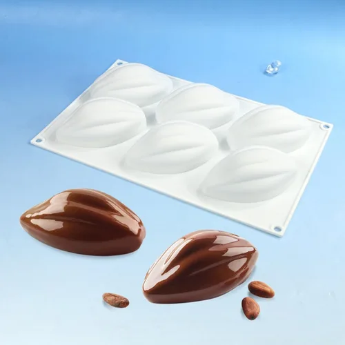 Miniatura 9 de Moldes de silicona para chocolate para hornear, diseño de bayas occa de 6 cavidades, antiadherentes y flexibles, perfectos para chocolate, dulces