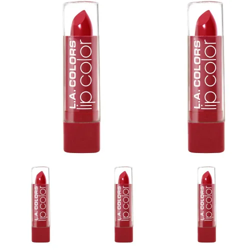 Miniatura 34 de L.A. COLORS Color de labios rico en humedad, rojo baya CML530