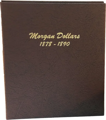 Miniatura 2 de Dansco Álbum de monedas del dólar de Morgan US 1878-1890 #7178 con funda