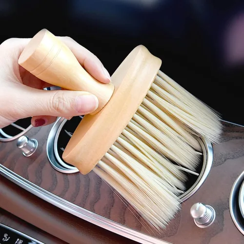 Cepillo de Detalle de Alta Densidad Ultra Suave para Interior de Automóvil, Accesorios de Cepillo Quitapolvo para Detallado de Automóvil, Cepillo de