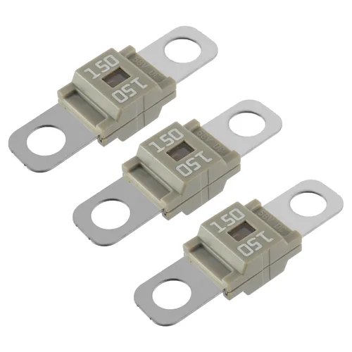 Miniatura 6 de BOJACK AMI/Midi 50A Fusible de alta corriente - Fusible atornillado de 50 amperios para automóviles, camiones, vehículos de construcción, autobuses
