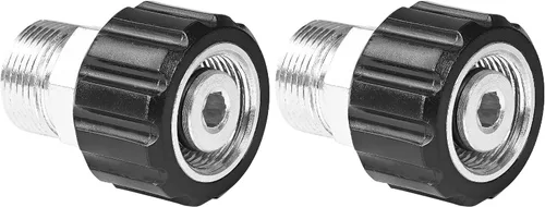 Miniatura 8 de YAMATIC Adaptador para lavadora a presión, métrica M22-0.551 in macho a M22-0.591 in hembra, conecta la manguera de lavadora a presión M22-0.551 in