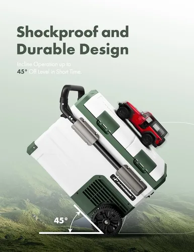 Miniatura 9 de A-Premium Refrigerador portátil de 12 voltios para auto de 39 cuartos de galón (36.7L), refrigerador para el coche con control de aplicación de zona