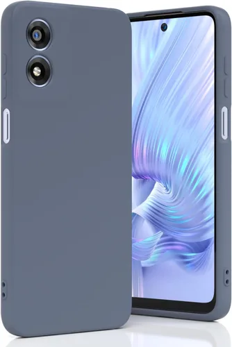 Miniatura 8 de Funda para Moto G Play 2024 4G, silicona líquida, delgada, suave, TPU, protección de cuerpo completo, a prueba de golpes, para G Play 2024 4G (negro)