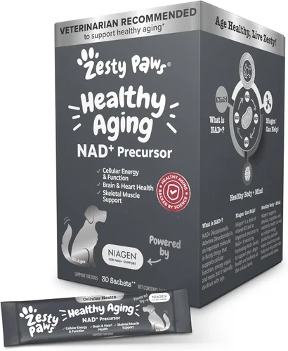Miniatura 17 de Zesty Paws Multivitamínico para perros – Glucosamina y condroitina + MSM para cadera y articulaciones + alivio de artritis – encimas digestivas