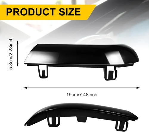 Miniatura 3 de luces LED de señal de giro para espejo lateral para VW Golf 5 EOS GTI Jetta MK5 Passat, lámparas secuenciales con lente de cubierta antihumo