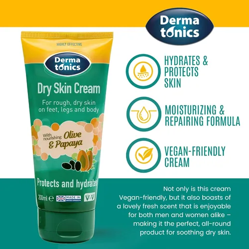 Miniatura 3 de Dermatonics Crema para piel seca para talones, manos y pies agrietados Solución de cuidado intensivo 10% de urea, suaviza la piel callosa, áspera