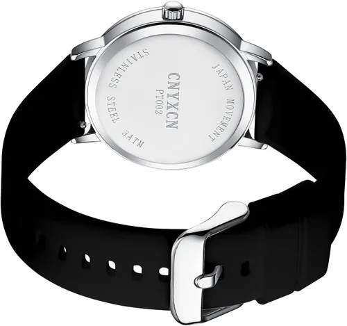 Miniatura 6 de Reloj de enfermera para estudiantes de medicina, médicos, mujeres y hombres con segunda mano y esfera fácil de leer las 24 horas, banda de silicona
