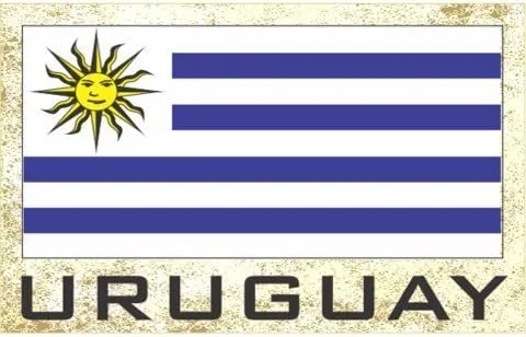Miniatura 8 de Imanes para frigorífico con bandera - Americas Grp 2 (paquete de 1, País: Paraguay)
