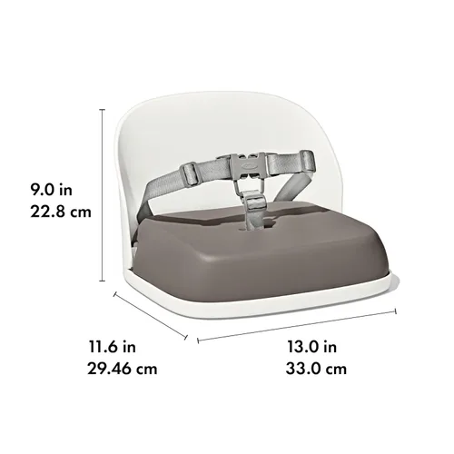 Miniatura 6 de Asiento elevador con correas para niños de Oxo Tot , Marrón topo