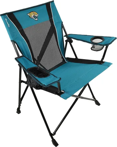 Kijaro Silla plegable para fanático deportivo, 26" L x 35.5" W x 37" H, Jacksonville Jaguars