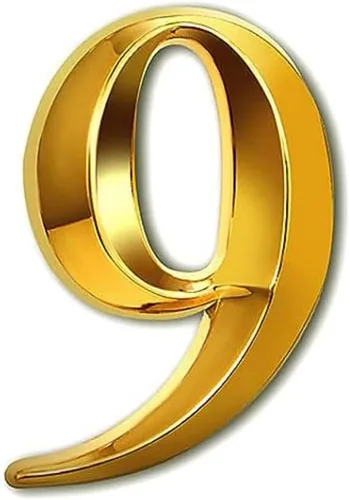 Miniatura 29 de Números de casa para puertas 3D, números de buzón de 3 pulgadas, números del 0 al 9, autoadhesivos, números de puerta de casa, dirección de calle