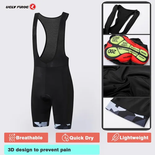 Miniatura 6 de Conjunto de pantalones cortos de manga corta para ciclismo Pro Racing Team MTB 2021