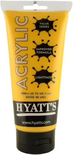 Miniatura 47 de Hyatt's Alizarine - Pintura acrílica carmesí Tubo de pintura acrílica de 2.5 fl oz de grado artístico Secado rápido y pintura no tóxica