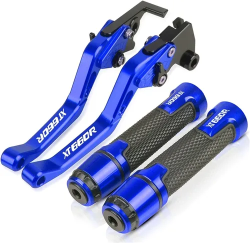 Miniatura 13 de Embrague de freno para Yamaha XT660 XT660R XT660X 2004-2016 Palancas de embrague de freno corto de motocicleta embrague empuñaduras agarraderas Negro