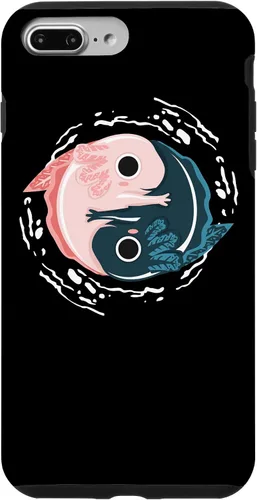 Miniatura 9 de iPhone 15 Yin Yang Axolotl Zen Meditation Axolotls Yoga Mindfulness Case