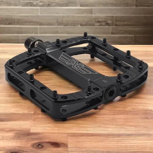 Miniatura 2 de PDX G11 Pedal de Bicicleta de Montaña MTB Pedal de Plataforma Grande Concava de Aluminio Mecanizado Pulido Pedales Antideslizantes de Bicicleta 9/16