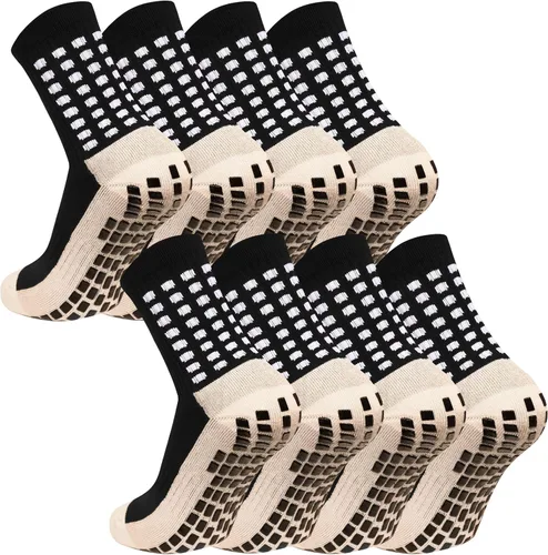 Miniatura 8 de Calcetines de fútbol con agarre para hombre, calcetines atléticos antideslizantes, calcetines de fútbol americano y baloncesto antideslizantes
