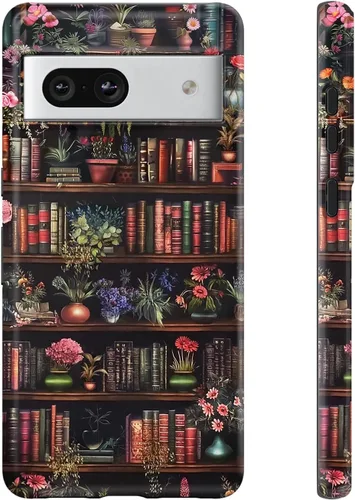 Funda compatible con Google Pixel 7a, 2 en 1, delgada, resistente, híbrida, policarbonato duro, silicona suave, parachoques resistente,