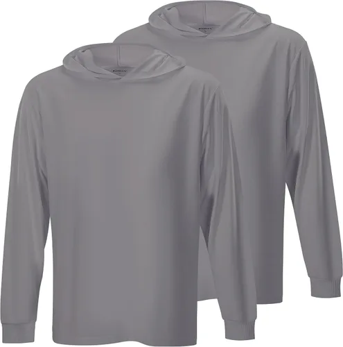 Miniatura 20 de ProtectX Sudadera ligera de manga larga con protección solar de alta visibilidad, UPF 50+ de secado rápido, camisa SPF UV, ropa activa