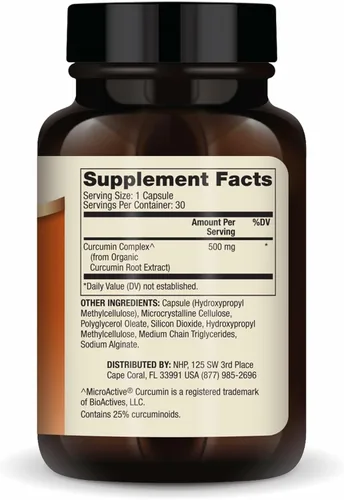 Miniatura 2 de Dr. Mercola Curcumin Advanced - 500 mg de extracto de raíz de curcumina - 95% curcuminoides - Para la salud visual, digestión y enfoque - liberación