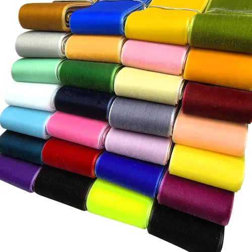 Miniatura 10 de Chenkou Craft Lotes de cinta de terciopelo verde de 25 yardas/rollo de 1 1/2 pulgadas a granel de Navidad (verde, 1 1/2 pulgadas)