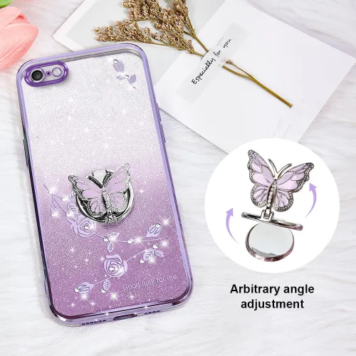 Miniatura 3 de para Apple iPhone 6 (12 cm) Funda para teléfono, para iPhone 6S Funda para teléfono móvil para mujeres y niñas, Funda protectora de TPU con diseño