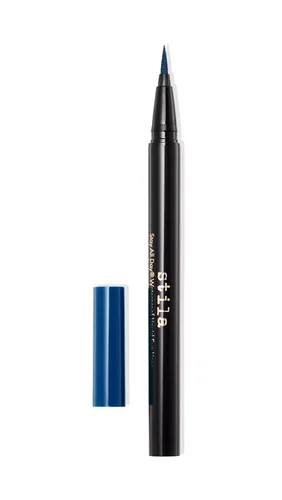 Miniatura 18 de stila Delineador de ojos líquido impermeable, maquillaje que permanece todo el día con punta de pincel fina acabado satinado duradero, a prueba