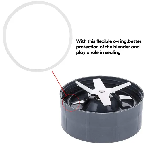 Miniatura 4 de GOTOTOP Anillo de sello de goma, 3/6 juntas de repuesto, modelo mágico de 250 W, blanco, 9