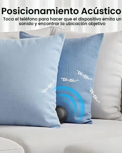 Miniatura 5 de Dispositivo Rastreador GPS para Automóviles y Vehículos: Mini Rastreadores Magnéticos Ocultos sin Suscripción para Rastrear Niños, Ancianos