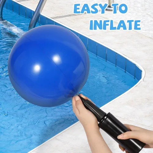 Miniatura 8 de Juego de Juguetes de Piscina TicTac Shot - Juego Inflable de Tic Tac Toe para Piscina con 10 Bolas - para Adultos, Adolescentes, Niños de 2 a 10