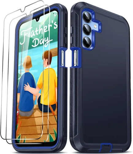 Miniatura 44 de LeYi Funda compatible con Samsumg Galaxy A05 4G: Galaxy A05 4G con resistente a los golpes, 3 en 1 de cuerpo completo, protección resistente