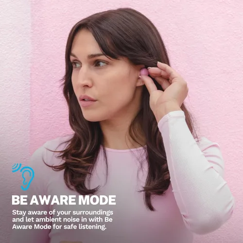 Miniatura 74 de JLab Go Air Pop+ Auriculares Verdaderamente Inalámbricos, Auriculares Intraaurales, Auriculares Bluetooth, 35H de Tiempo de Reproducción, Menta