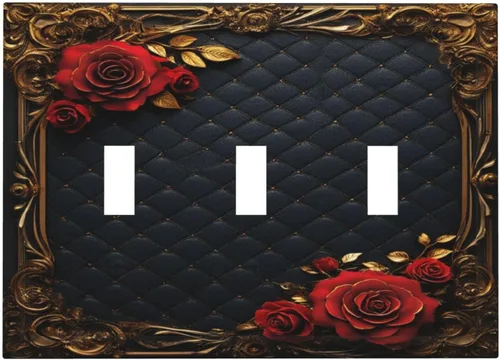 Miniatura 34 de Cubiertas Decorativas para Tomacorrientes Boho Floral Beige Flor y Hoja Botánico 1 Gang Interruptor de Luz Dúplex Placa Cubierta Placas de Boho