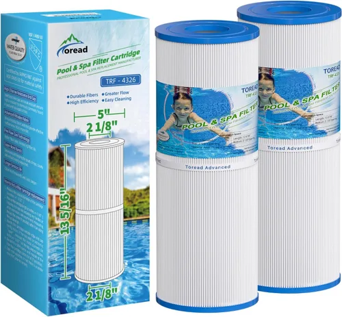 TOREAD Filtro de repuesto de spa para Pleatco PRB25-IN, Unicel C-4326, Filbur FC-2375, FC-2370, R173429, 3005845, 17-2327, 100586, 33521, 25392,