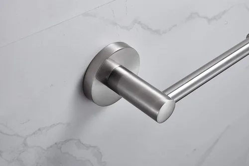 Miniatura 7 de Juego de accesorios de baño de 3 piezas montados en la pared, el juego de accesorios de baño incluye soporte para papel higiénico, anillo de toalla