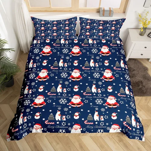 Miniatura 21 de Erosebridal Divertida funda de edredón de Halloween para niños, juego de ropa de cama de calabaza fantasma, decoración de Halloween para niños