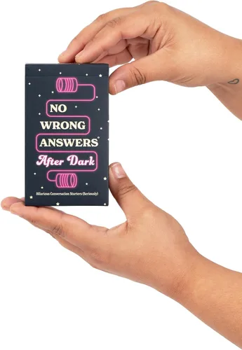 Miniatura 5 de No Wrong Answers After Dark - Divertido juego de cartas, iniciador de conversación, actividad divertida para amigos, juego o cita nocturna, viajes
