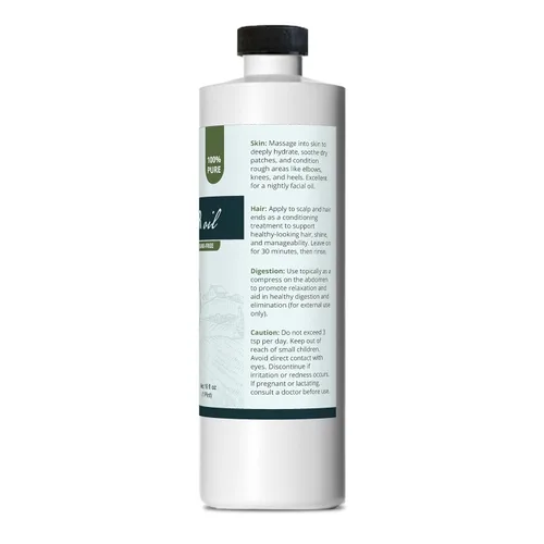 Miniatura 8 de Zatural Aceite de ricino cultivado de forma natural, 100% puro, prensado en frío, aceite de ricino sin hexano, suero de Eylash para el crecimiento