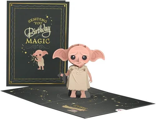 Miniatura 2 de Lovepop Tarjeta desplegable de feliz cumpleaños para ella y él, tarjetas de felicitación de cumpleaños 3D de Harry Potter para niños, niñas