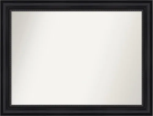 Miniatura 121 de Amanti Art Espejo personalizado, espejo de baño negro Astor, espejo de pared o espejo de tocador de baño sobre el fregadero (25 x 25 pulgadas)