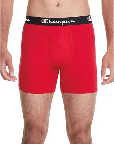 Miniatura 3 de Champion Men's Boxer Briefs, Every Day Comfort Stretch Cotton Moisture-Wicking Underwear, Multi-Pack