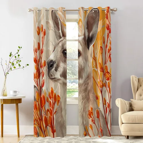 Miniatura 144 de Shrahala Abstract Pattern Geometric Blackout Window Curtains, Concentric Squares Thermal Insulated Curtains Grommet Long Drapes for Bedroom,Living