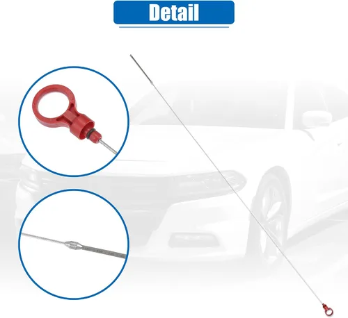 Miniatura 5 de X AUTOHAUX 1 unids aceite de motor varilla de nivel de líquido de aceite de motor para Chrysler 300 2006 2011