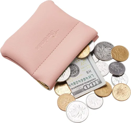 Miniatura 3 de Travelambo Monedero de piel a presión para hombre y mujer