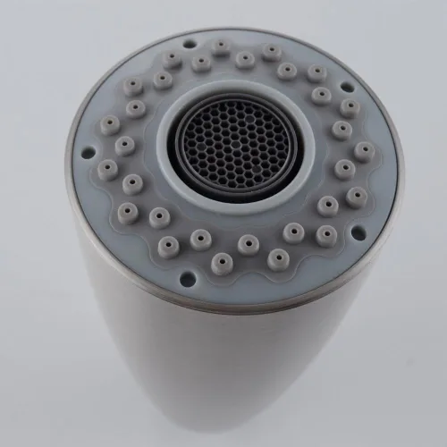 Miniatura 4 de Grifo de cocina Cabezal de pulverización extraíble 1/2 pulgada IPS Pieza de repuesto, níquel cepillado