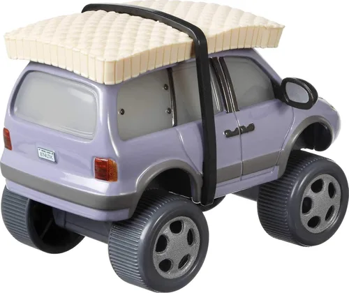 Miniatura 3 de Disney Cars Toys Pixar Cars - Vehículo Leroy Traffik de gran tamaño fundido con neumáticos de nieve, camión de juguete coleccionable, regalos