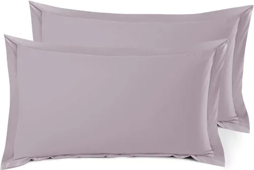 Miniatura 133 de Nestl Juego de 2 fundas tipo sham de almohada suaves - Fundas de almohada de microfibra de doble cepillado - Fundas de almohada de cama premium